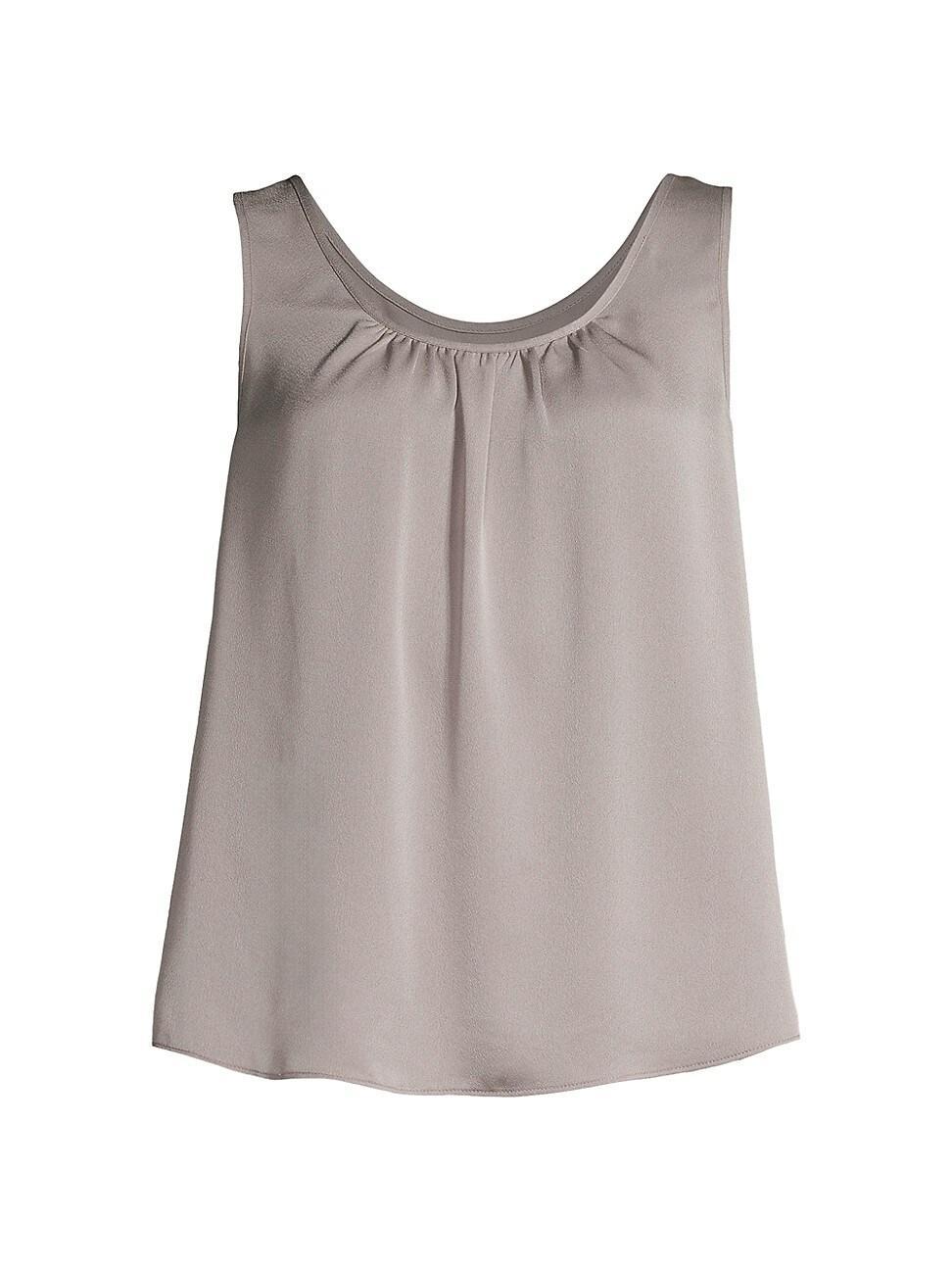 NIC+ZOE Scoop Neck Satin Tank Product Image