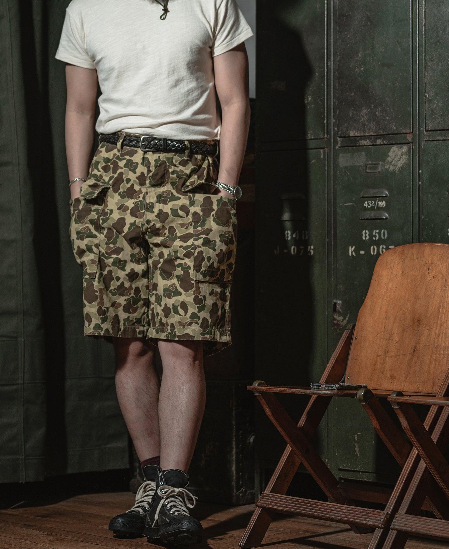 US Army M-43 Duck Hunter Camo Shorts Product Image