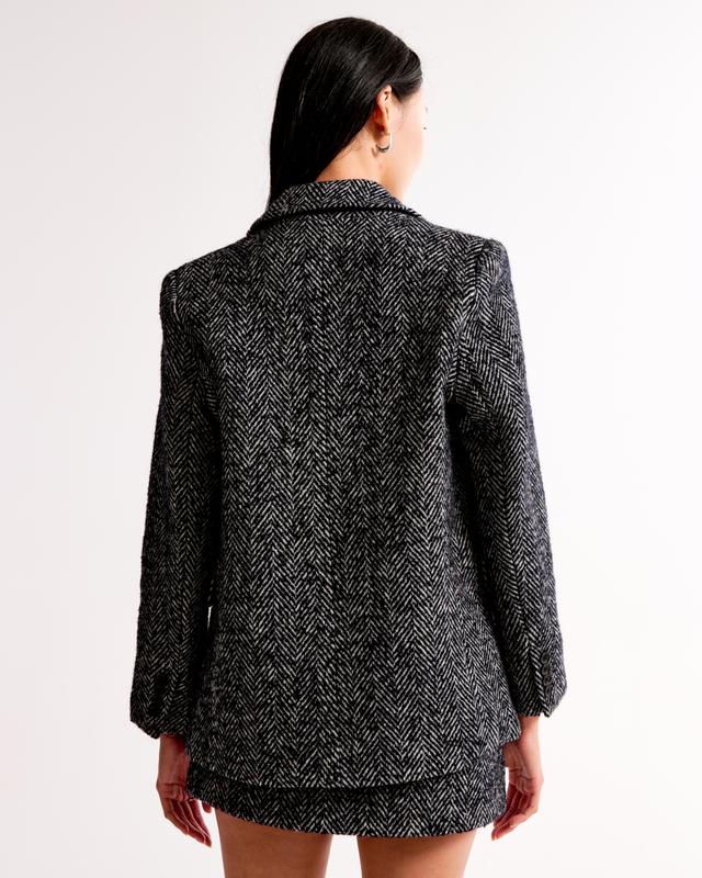 Wool-Blend Blazer Product Image