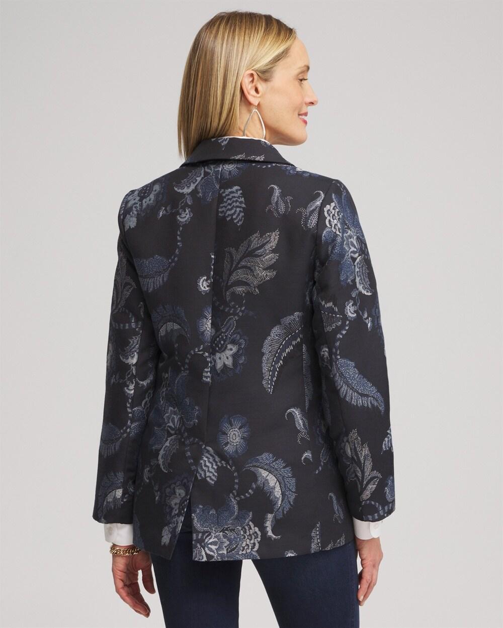 Floral Jacquard Blazer Product Image