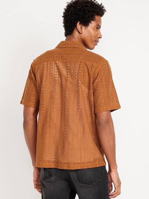 Short-Sleeve Camp Shirt Product Image