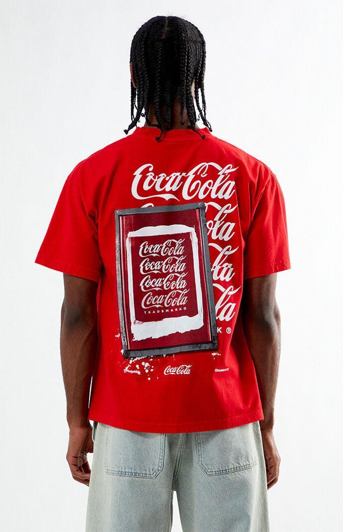 Circulate Men's x Coca-Cola Coke Logo T-Shirt Product Image