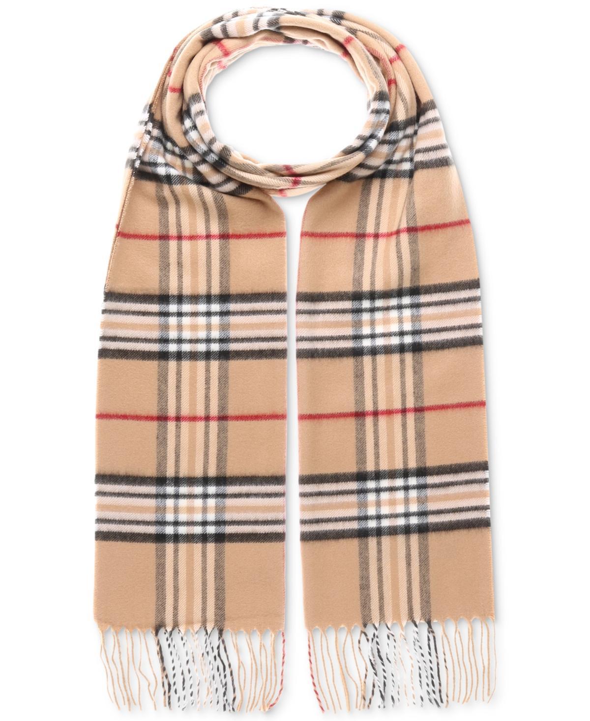 V. Fraas Mens Classic Plaid Cashmink Scarf Product Image