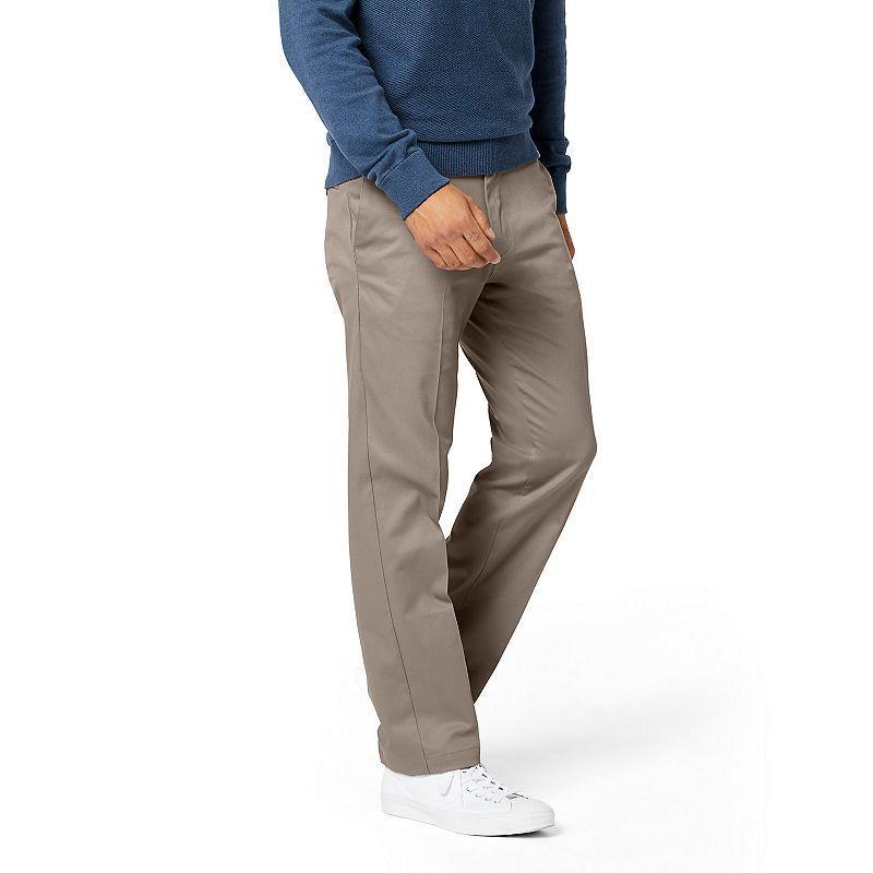 Mens Dockers Signature Iron-Free Stain Defender Straight-Fit Khaki Pants Product Image