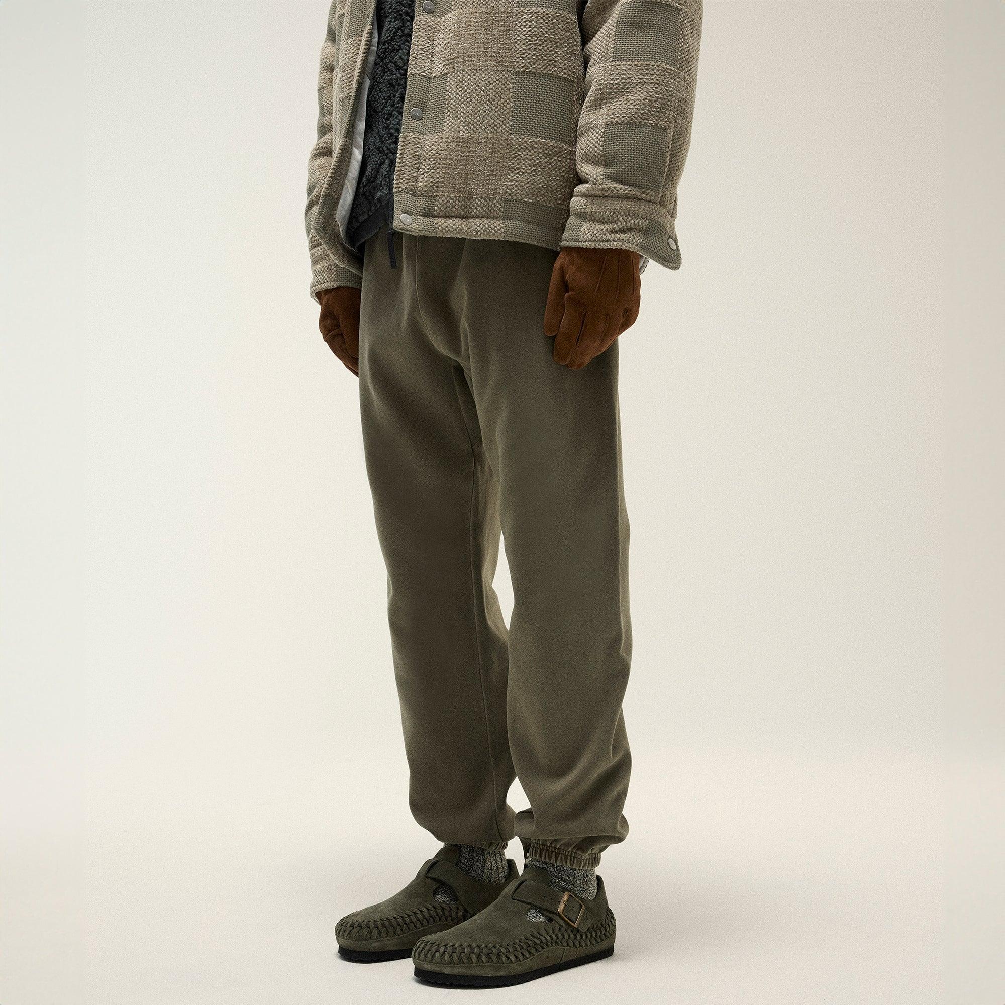 Kith Sueded French Terry Emmons Sweatpant - Meadow Male Product Image