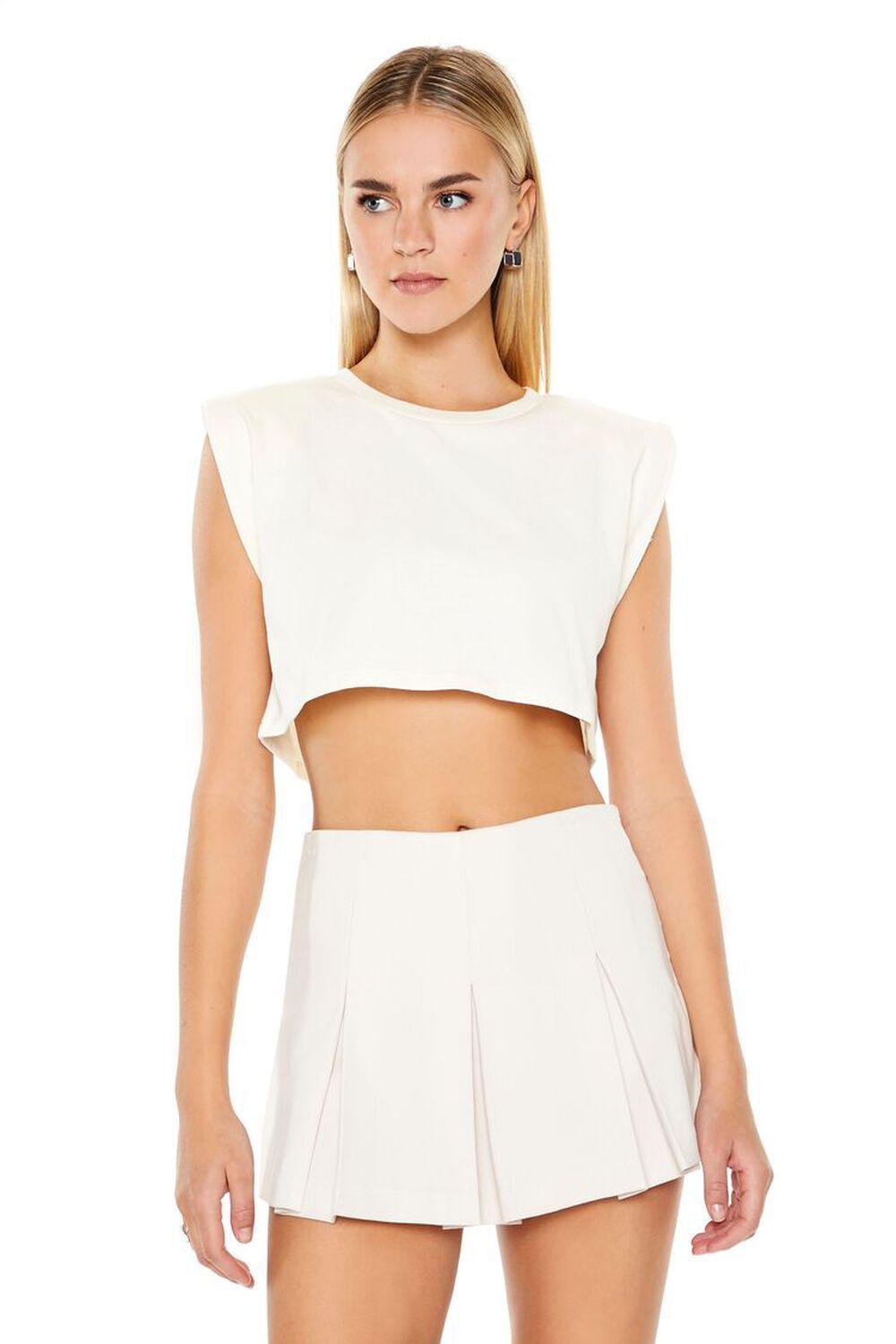 Pleated Mini Skort | Forever 21 Product Image