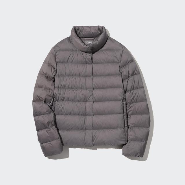 UNIQLO US Women's Ultra Light Down Jacket with Anti-Static Gray Small UNIQLO US  S  female Product Image