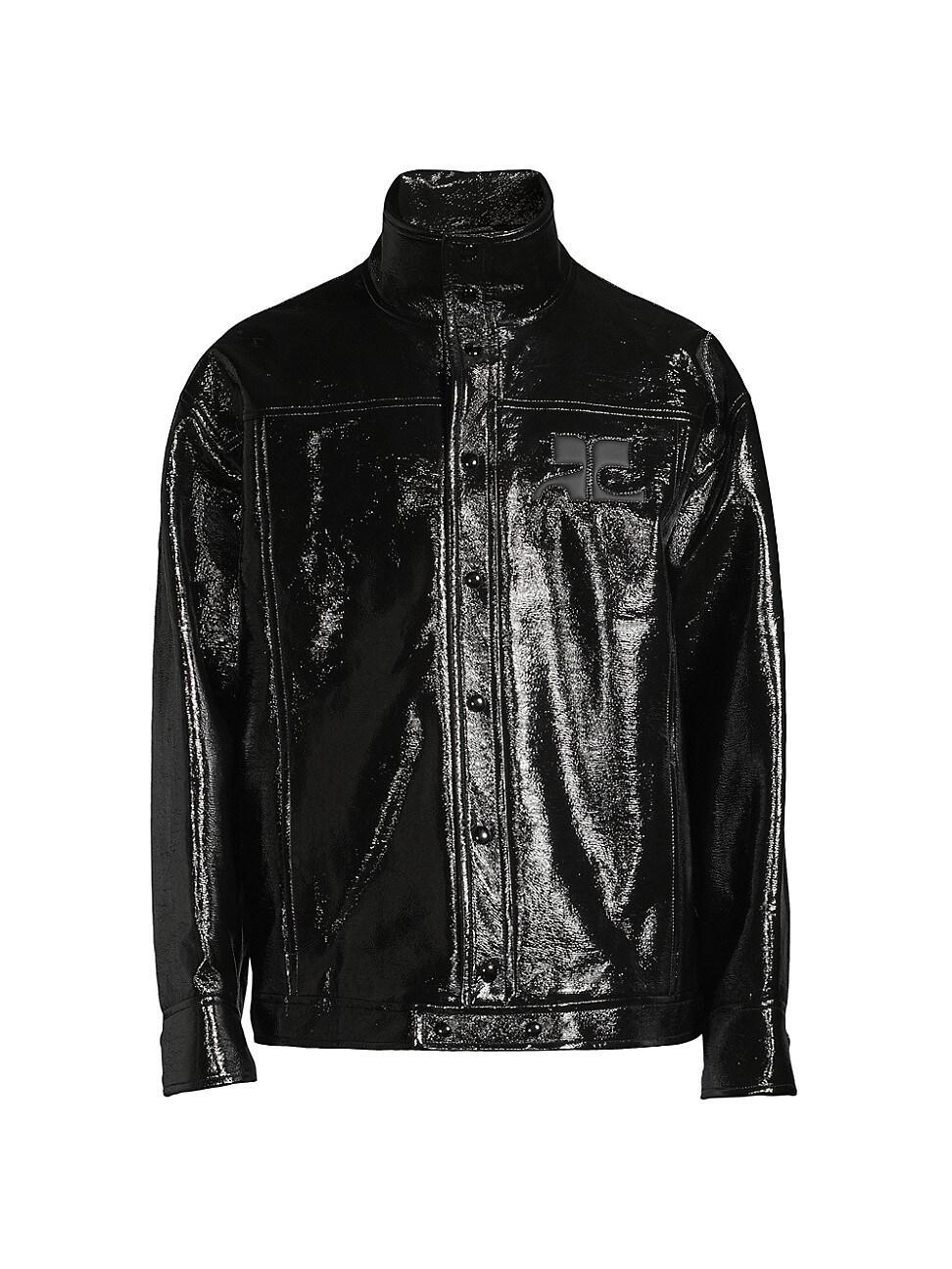 Mens Iconic Vinyl Oversize Jacket Product Image