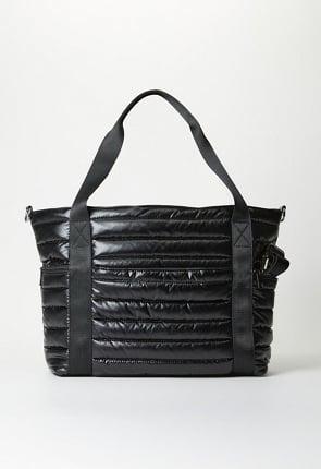 Quilted Nylon Tote Product Image