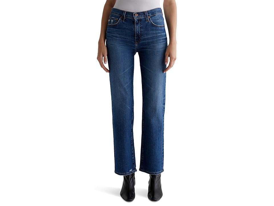 AG Jeans Brinley Mid Rise Straight in 15 Years Prague (15 Years Prague) Women's Jeans Product Image