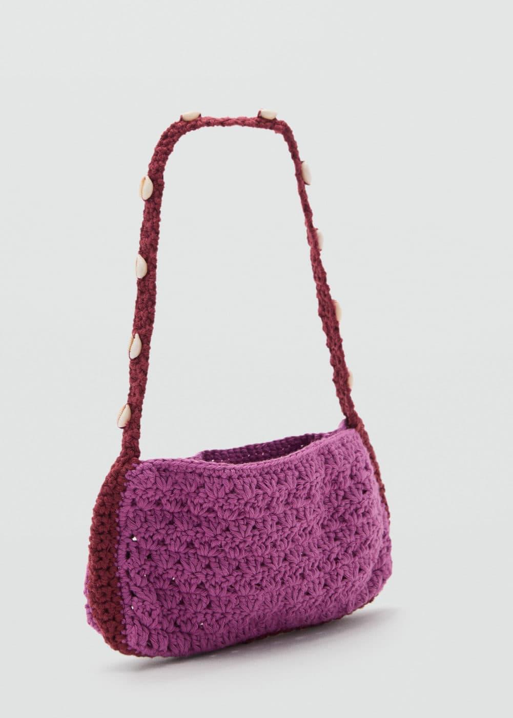 MANGO - Crochet handbag - One size - Women Product Image