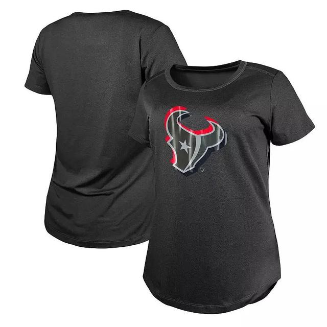 Womens New Era Charcoal Houston Texans 2024 NFL Draft T-Shirt Product Image