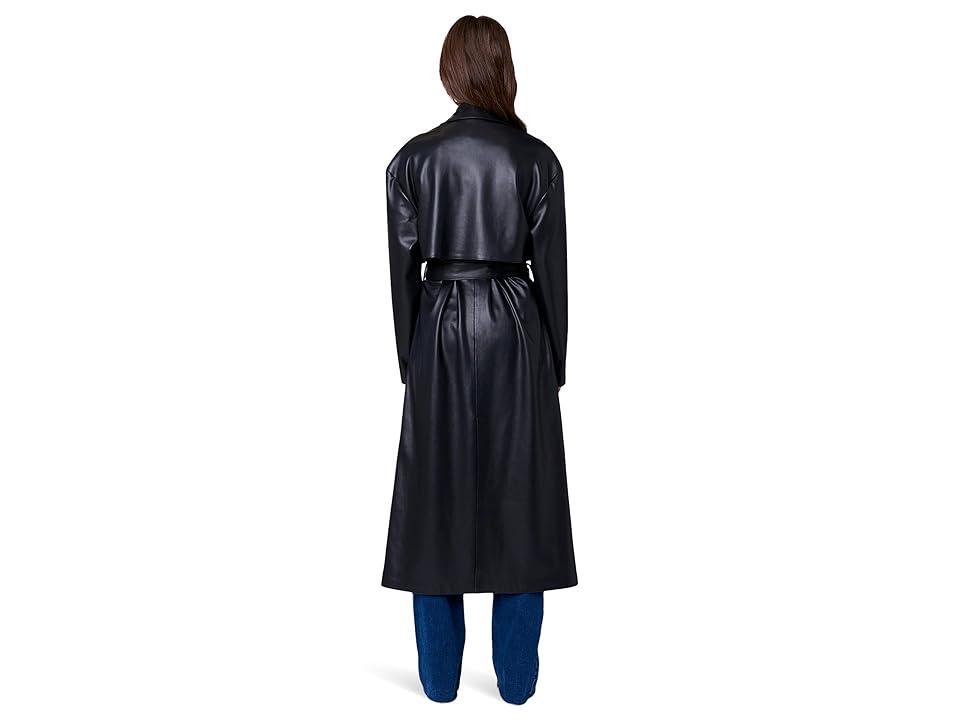 Blank NYC Leather Trench Coat Women's Coat Product Image