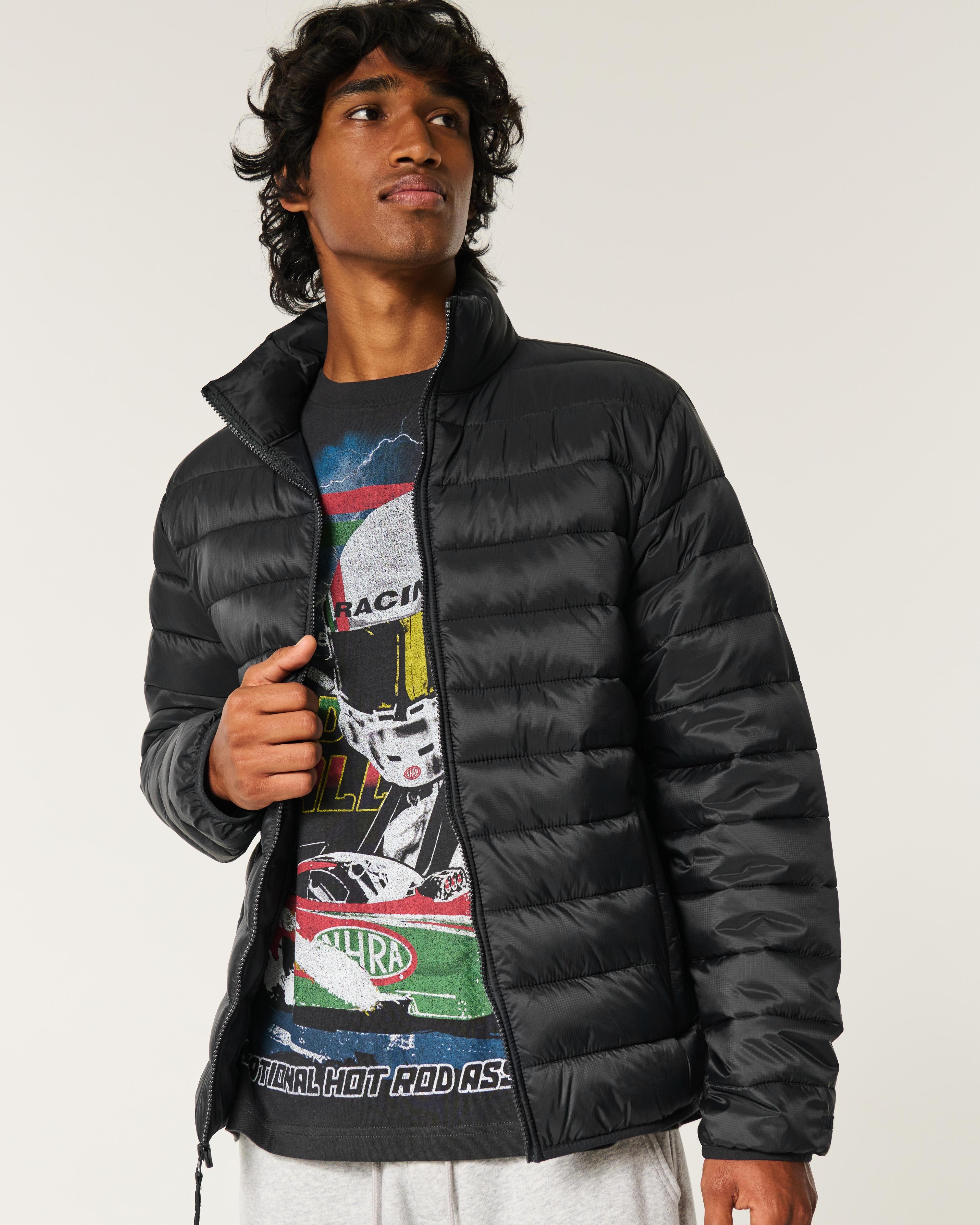 Zip-Up Puffer Jacket Product Image