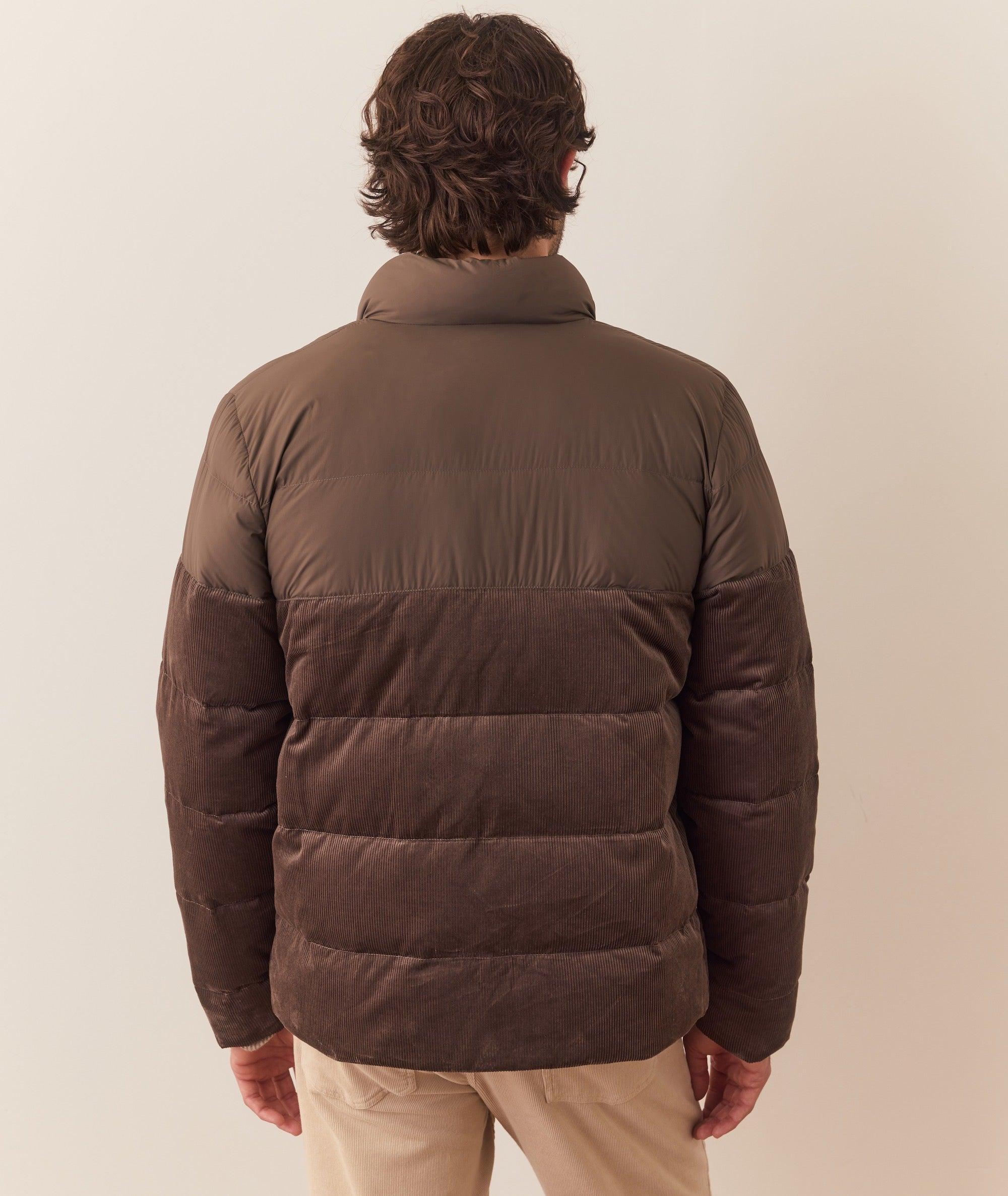 Miles Corduroy Puffer Jacket Product Image