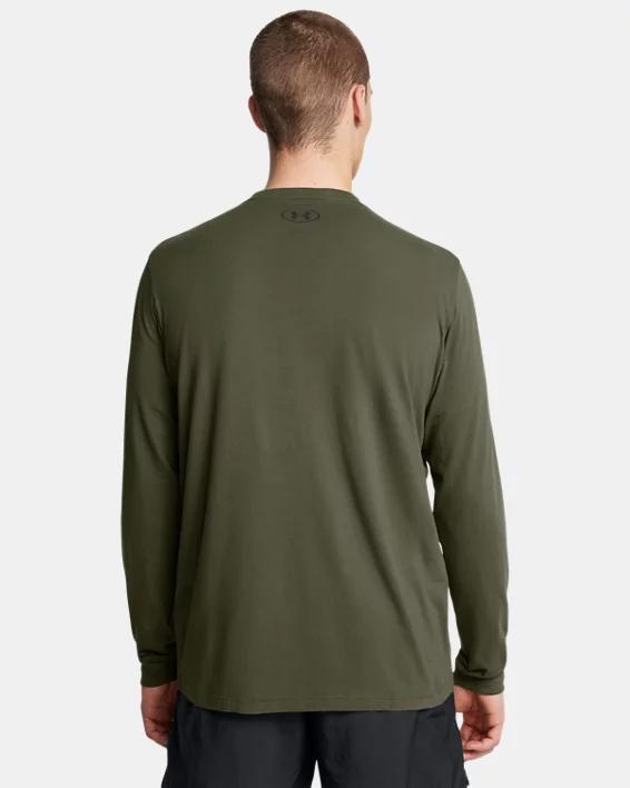 Men's UA Icon Charged Cotton® Long Sleeve Product Image