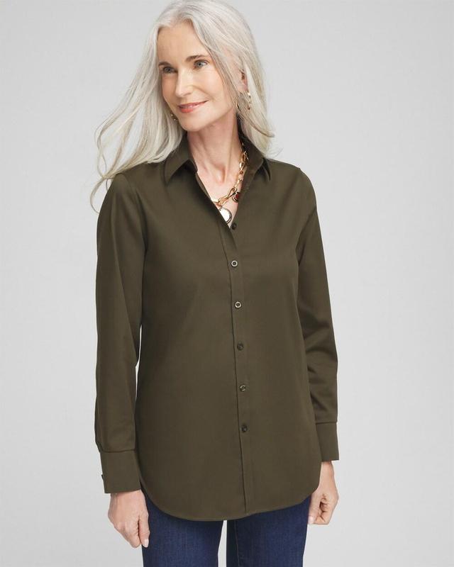 Women's No Iron Stretch Shirt Product Image