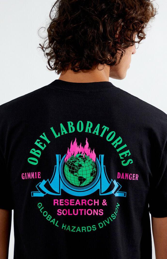 Obey Men's Laboratories T-Shirt Product Image