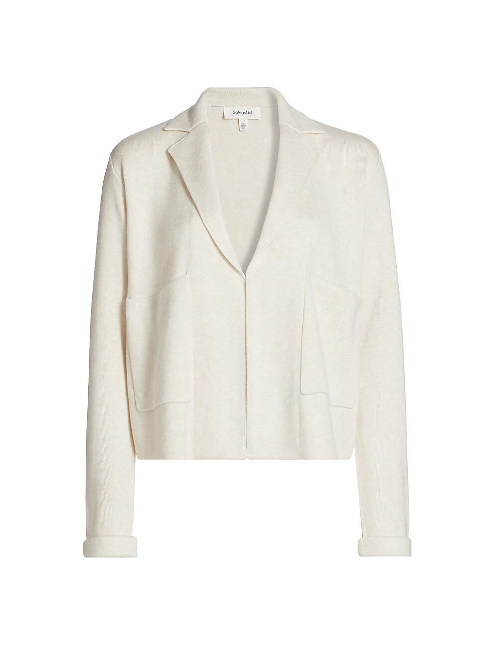 Womens Estelle Collared Knit Jacket Product Image