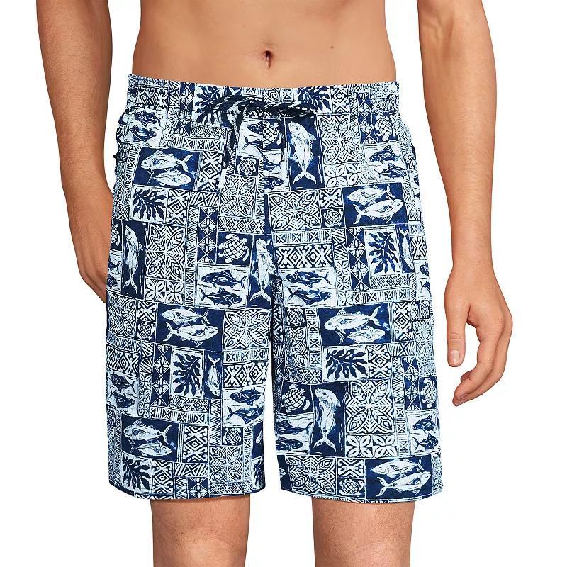 Mens Lands End 9-in. Swim Trunks Product Image