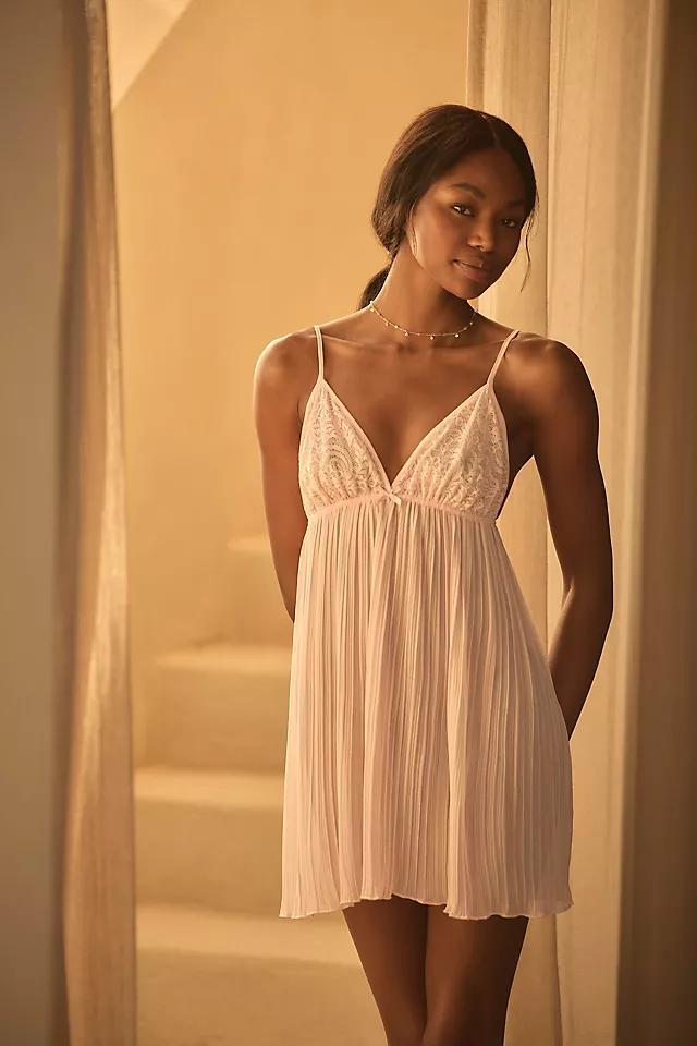 Flora Nikrooz Celia Pleated Chemise Product Image