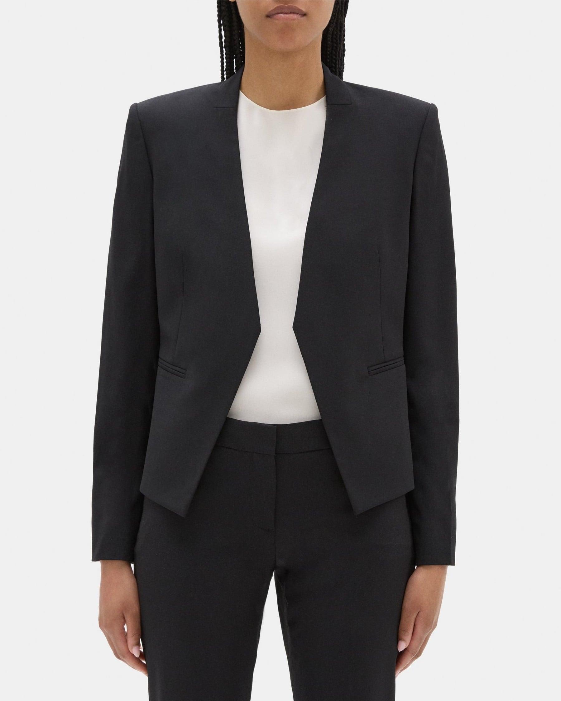 Open Blazer In Sevona Stretch Wool Product Image