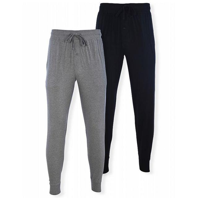 Hanes Mens Knit Joggers, Pack of 2 - Black Product Image