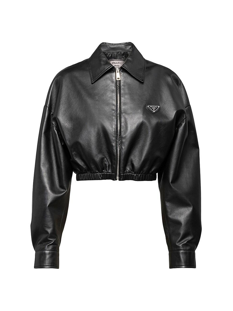 Womens Leather Jacket Product Image