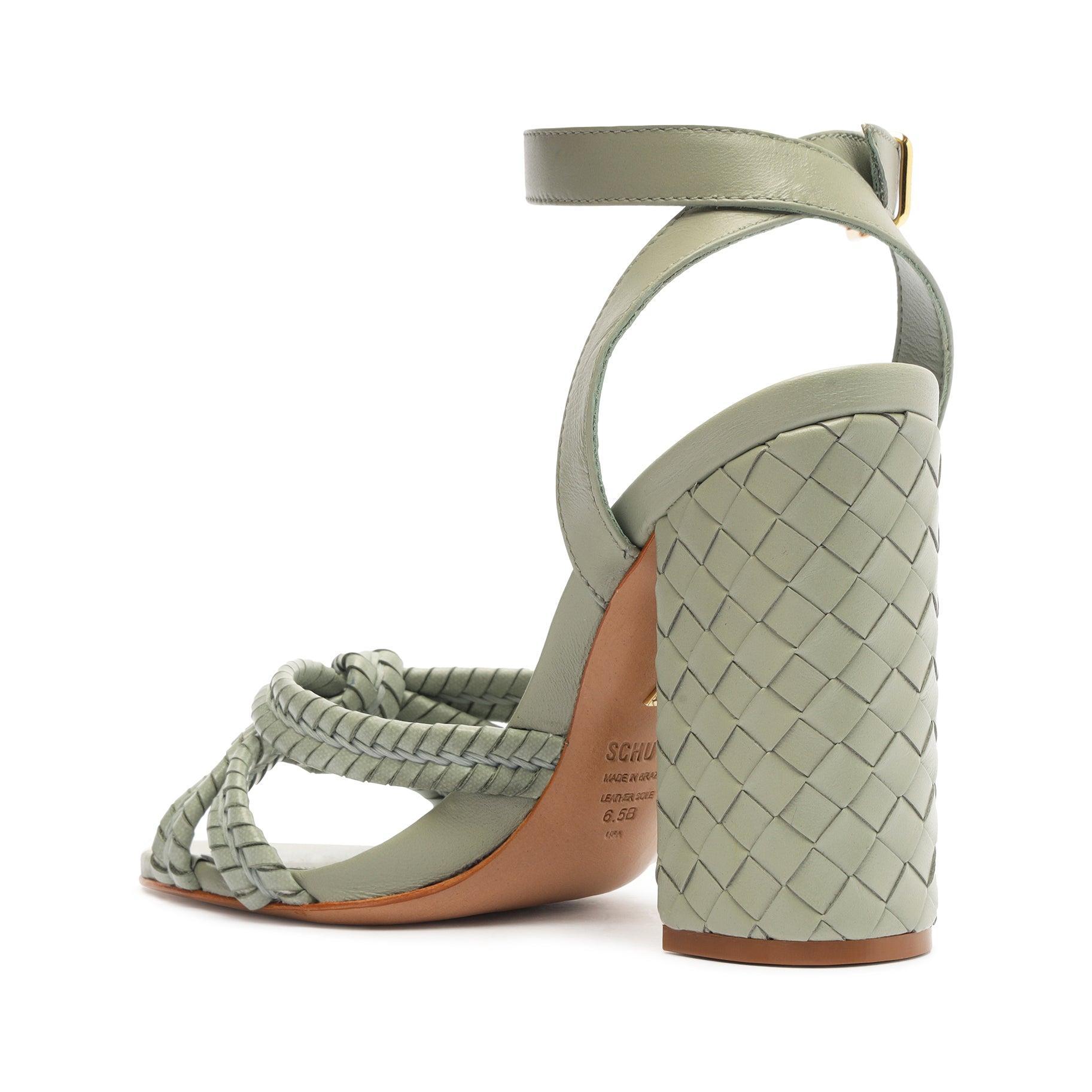 Kareena Woven Leather Sandal Female Product Image