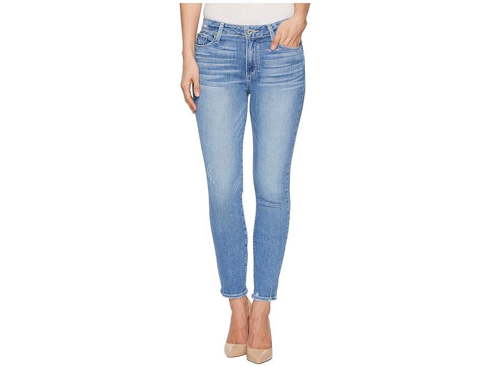 Paige Hoxton Crop in Atterbury/Torn Hem (Atterbury/Torn Hem) Women's Jeans Product Image