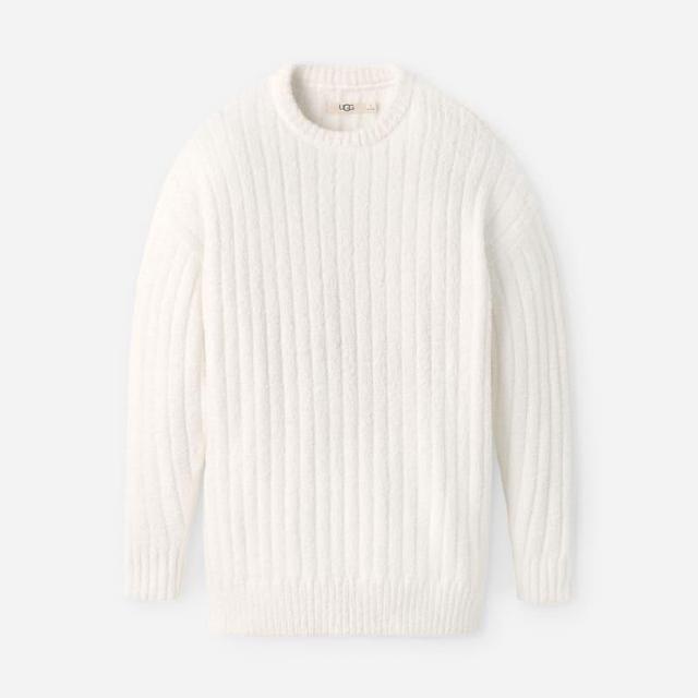 UGG Womens Riz Top Rib Cozy Knit Tops Product Image