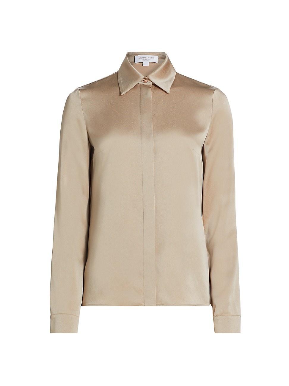 Womens Hansen Charmeuse Shirt product image