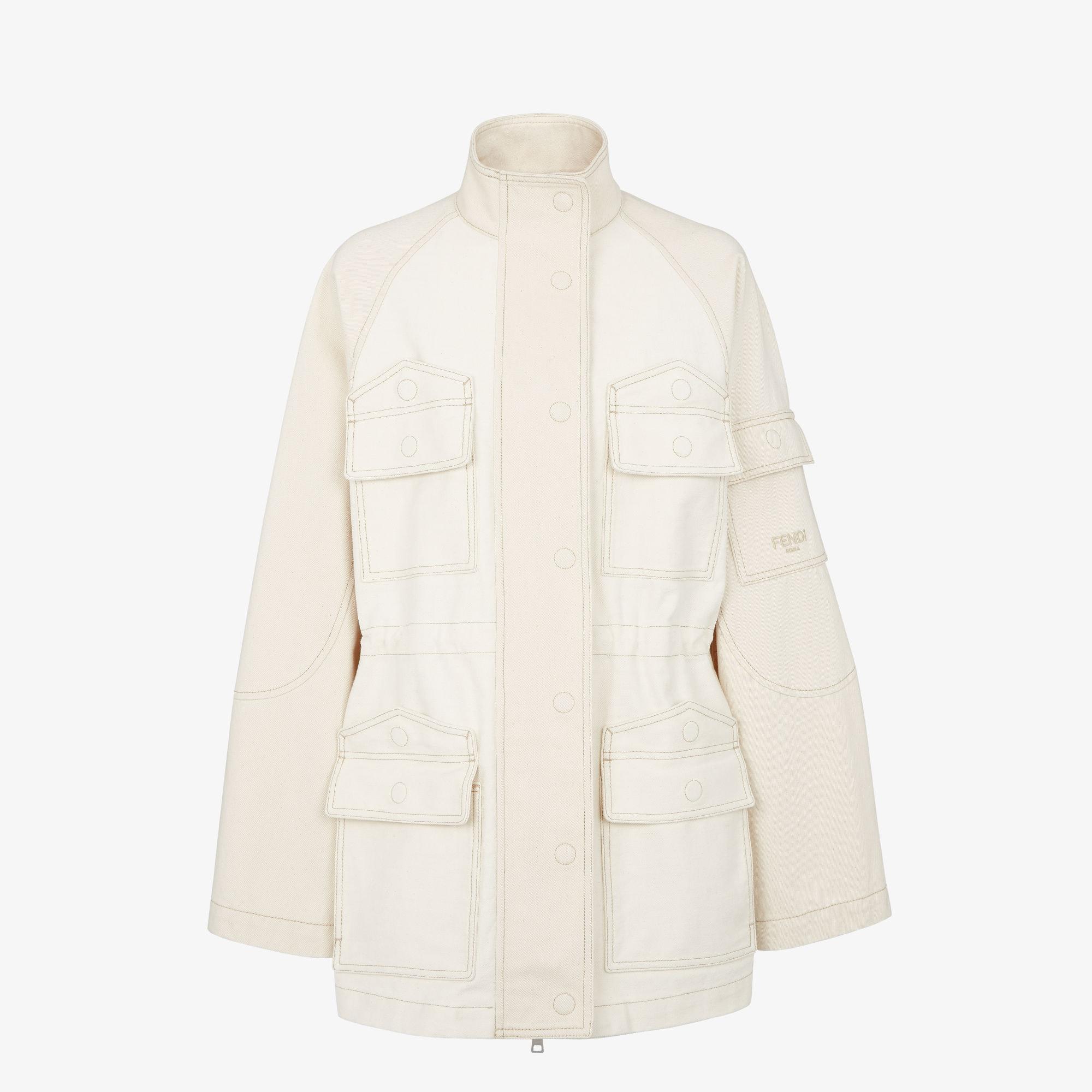 BlousonWhite denim jacket product image