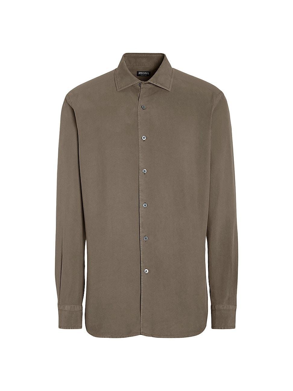 Mens Silk Shirt Product Image