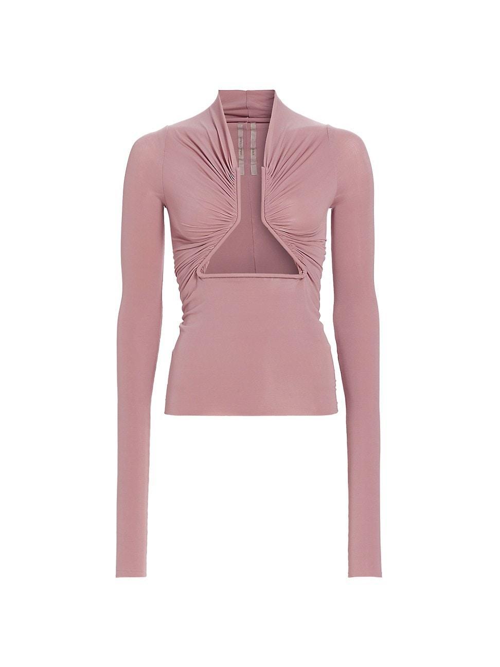 Womens Pronged Long-Sleeve Top Product Image