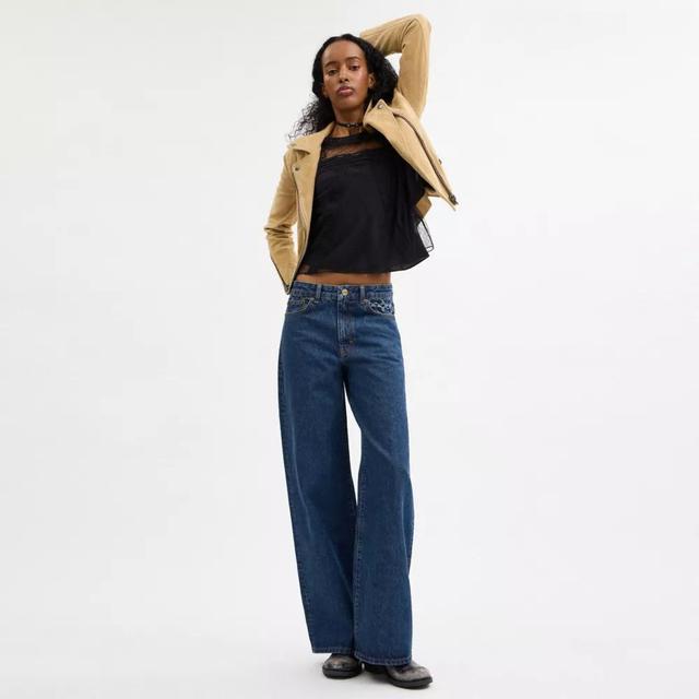 Baggy Denim Pants Product Image