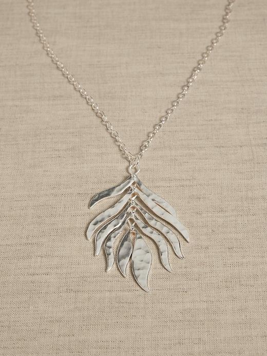 Leaf Pendant Necklace &#124 Aureus + Argent Product Image