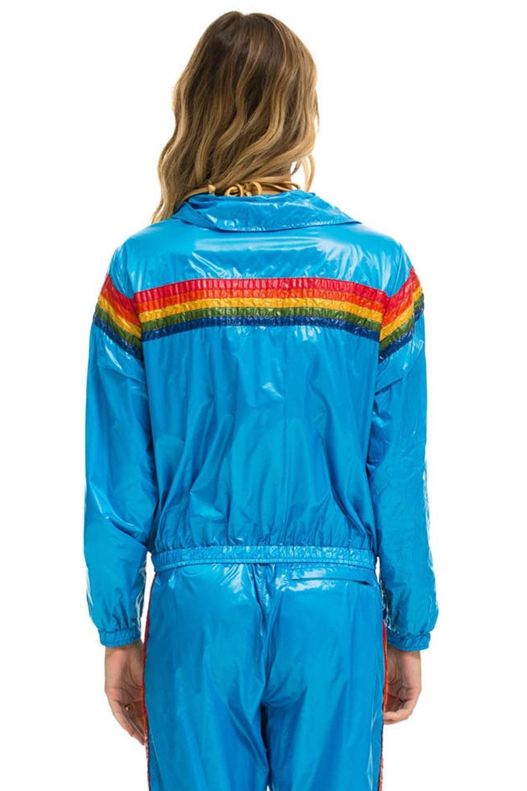 5 STRIPE WINDBREAKER - DRESDEN Female Product Image