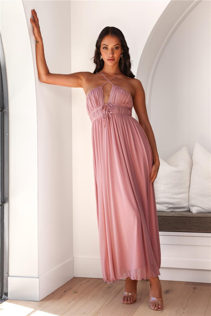 Style Traditions Maxi Dress Blush Product Image