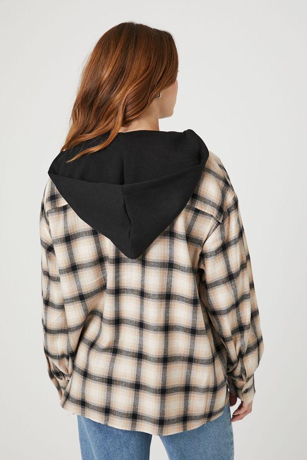 Plaid Combo Flannel Shirt | Forever 21 Product Image