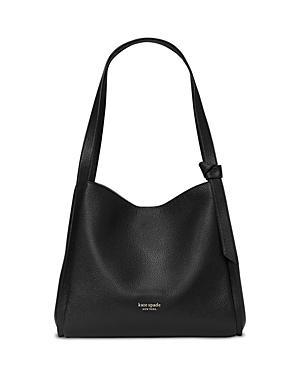 kate spade new york Knott Pebbled Leather Large Shoulder Bag Product Image