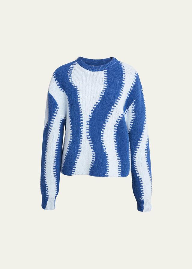 Wavy Wool Sweater Product Image