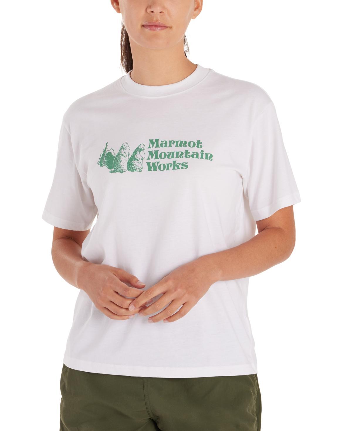 Marmot Womens Marmot For Life Graphic Crewneck Tee Product Image