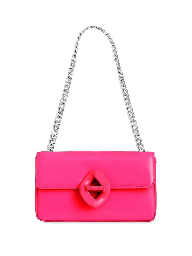 Rebecca Minkoff The G Small Chain Shoulder (Neon ) Handbags Product Image