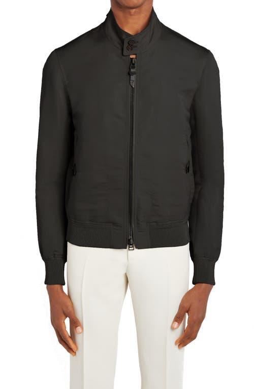 Mens Harrington Cotton-Silk Blouson Jacket Product Image