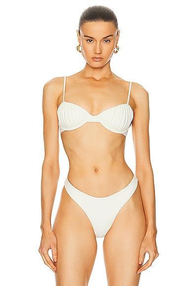 Palm Mariella Bikini Top Ivory. (also in 0/XS, 2/M, 3/L). Product Image