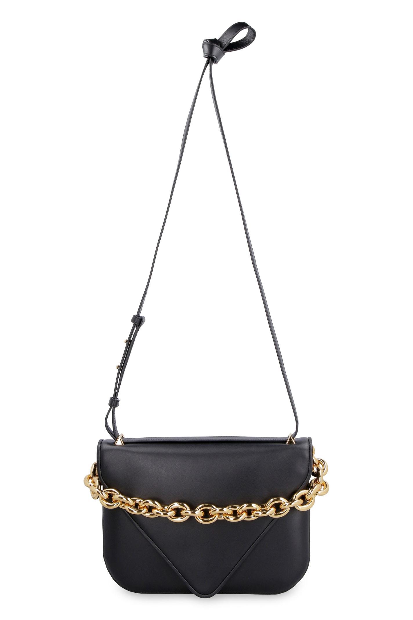 Mount Leather Envelope Bag In Black Product Image