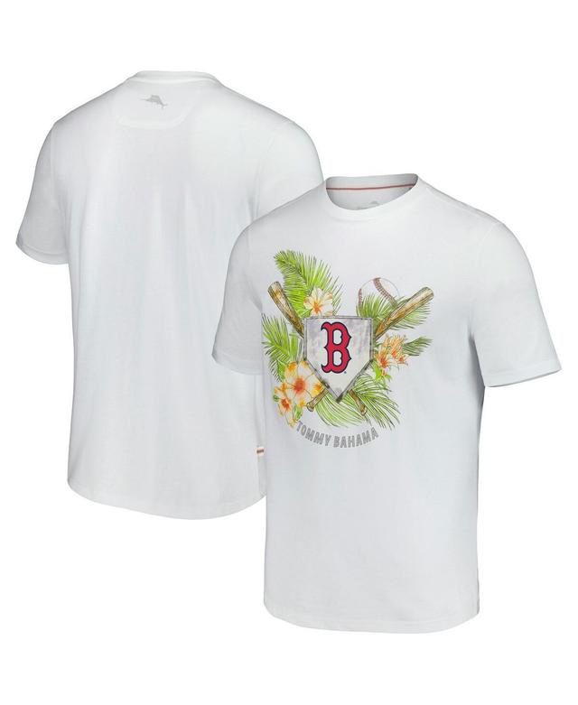 Mens Tommy Bahama White Boston Red Sox Island League T-shirt Product Image