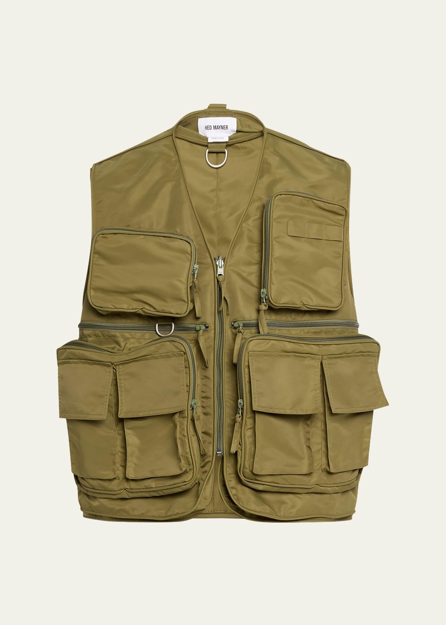 Mens Cargo Tactical Vest Product Image