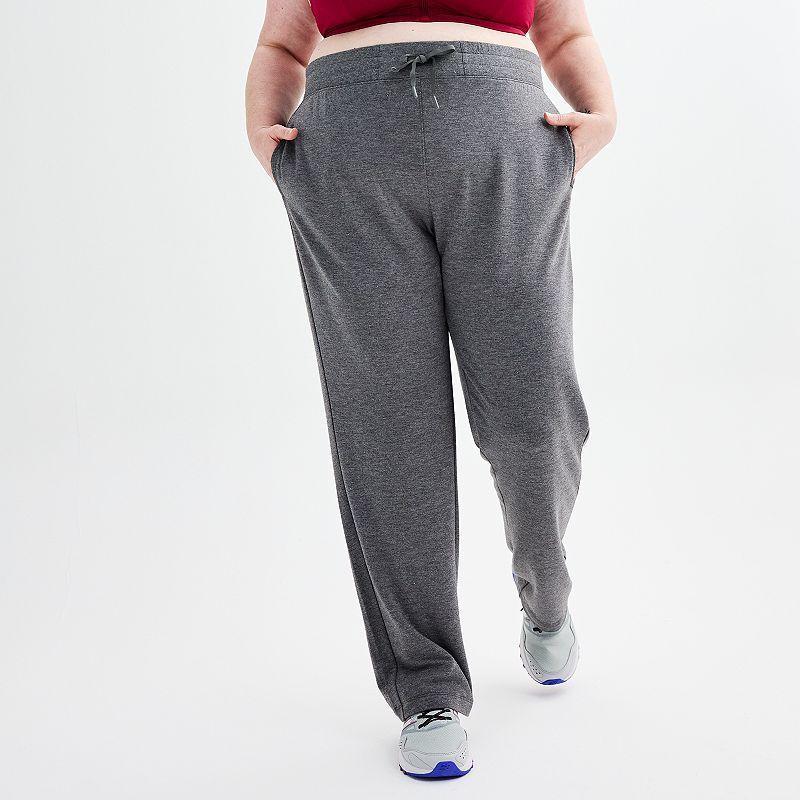 Plus Size Tek Gear French Terry Pants, Womens Product Image